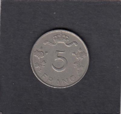 Beschrijving: 5 Francs CHARLOTTE